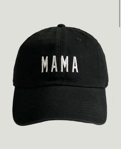Embroidered MAMA baseball cap